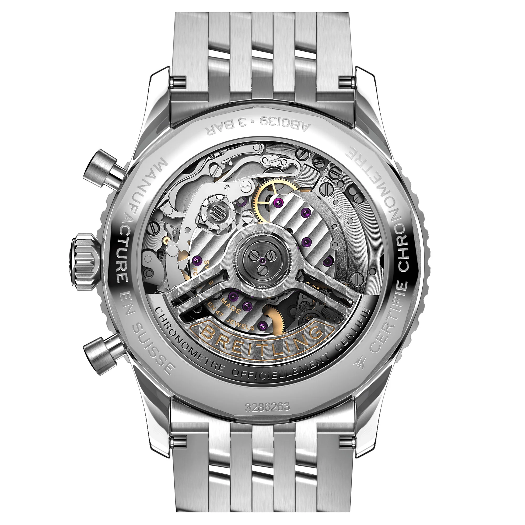 Breitling Navitimer B01 Chronograph Automatic 41mm Watch AB0139241C1A1 - Image 4