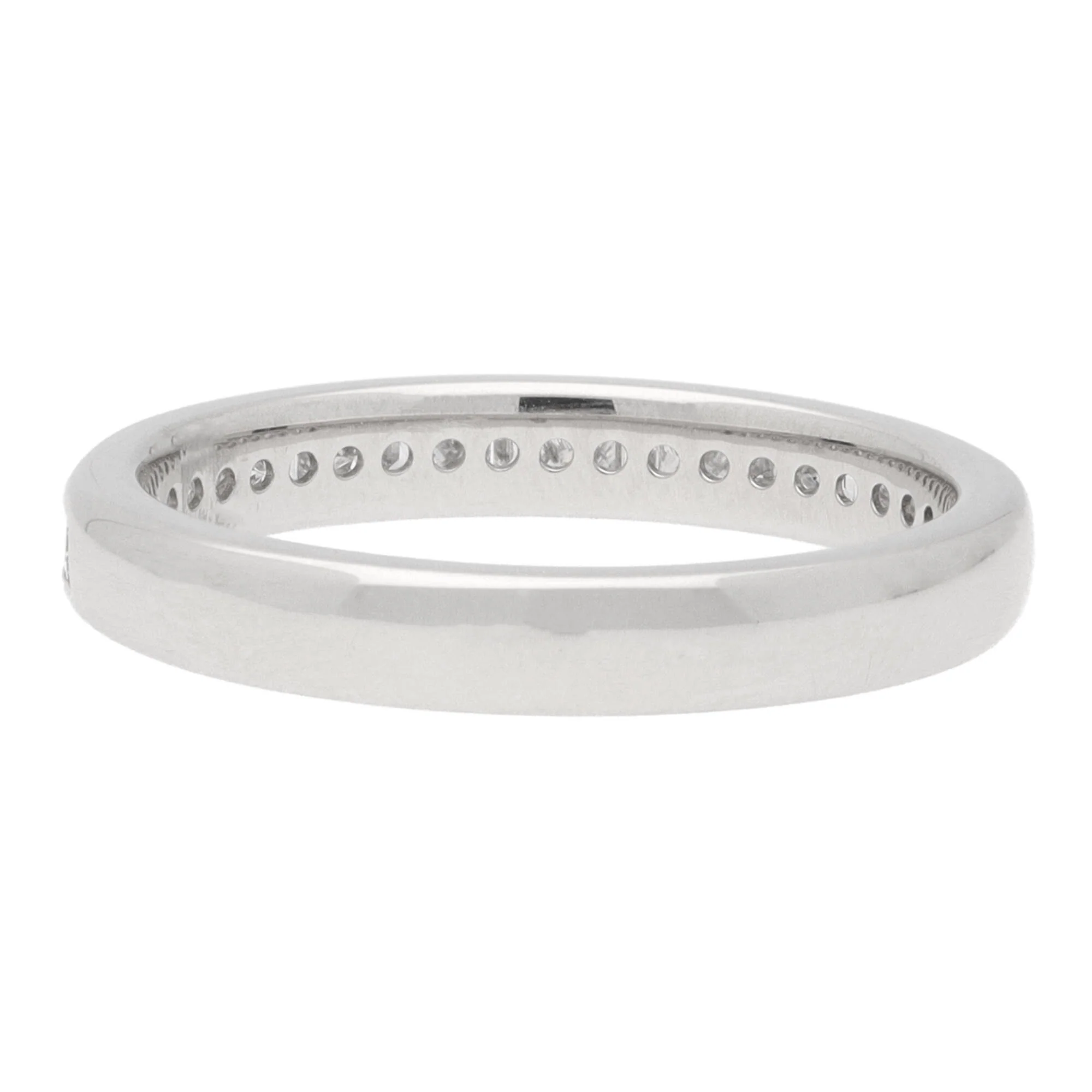 Diamond Princess and Baguette 0.50ct Platinum Wedding Ring - Image 4