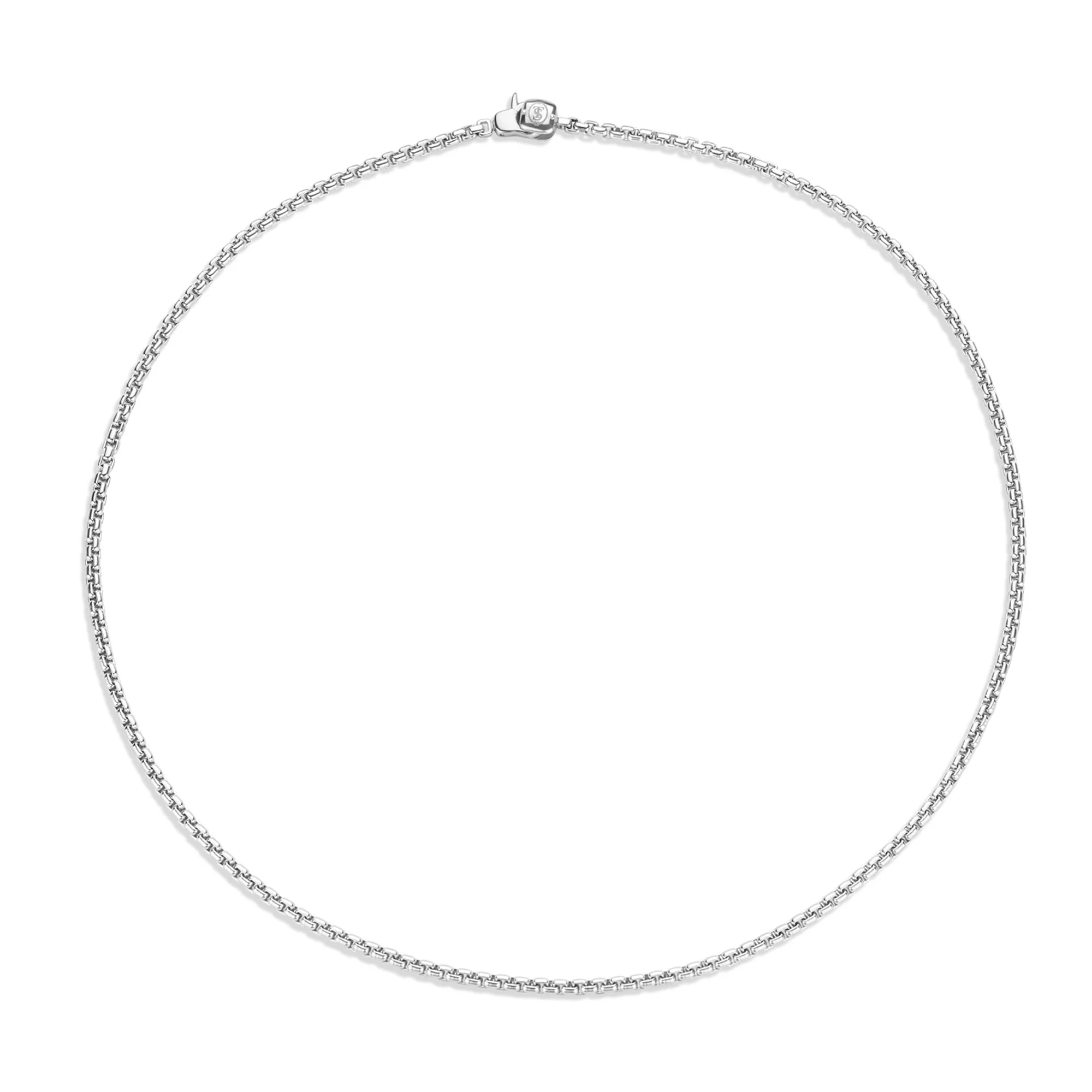 Ti Sento Silver Chain Necklace  34030SI - Image 3