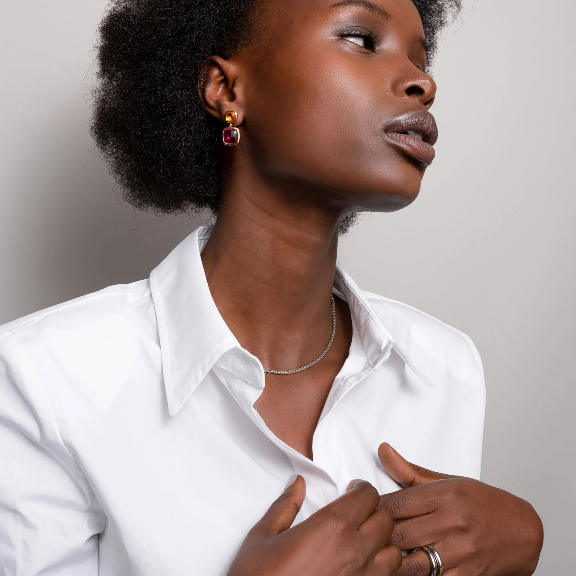 Ti Sento Silver Chain Necklace  34030SI - Image 6